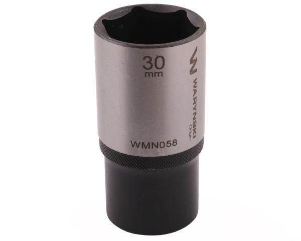 Nasadka sześciokątna 1/2" 30mm długa crv50bv30 din 3124 waryński - zdjęcie 3