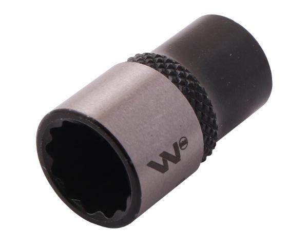 Nasadka dwunastokątna 1/4" 9mm crv50bv30 din 3124 waryński