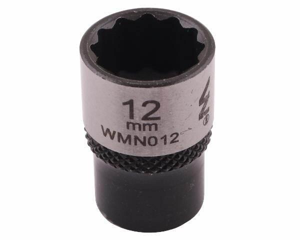 Nasadka dwunastokątna 1/4" 12mm crv50bv30 din 3124 waryński - zdjęcie 3