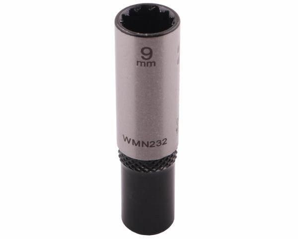 Nasadka dwunastokątna 1/4" 9mm długa crv50bv30 din 3124 waryński - zdjęcie 3