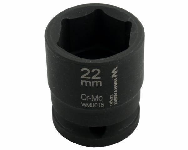 Nasadka udarowa sześciokątna 1/2" 22mm crmo din 3129 waryński - zdjęcie 4