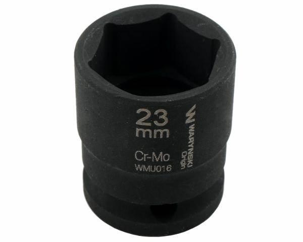 Nasadka udarowa sześciokątna 1/2" 23mm crmo din 3129 waryński - zdjęcie 4