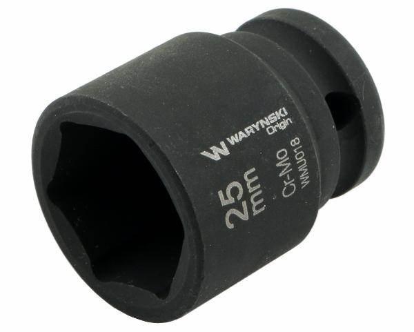 Nasadka udarowa sześciokątna 1/2" 25mm crmo din 3129 waryński