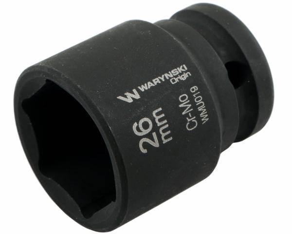 Nasadka udarowa sześciokątna 1/2" 26mm crmo din 3129 waryński - zdjęcie 2