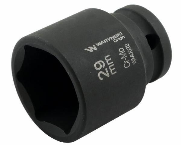 Nasadka udarowa sześciokątna 1/2" 29mm crmo din 3129 waryński - zdjęcie 2
