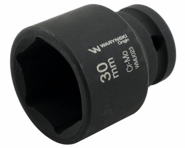 Nasadka udarowa sześciokątna 1/2" 30mm crmo din 3129 waryński - zdjęcie 2