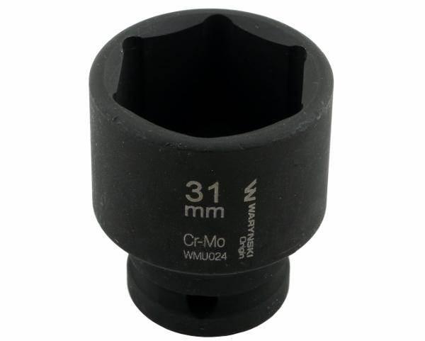 Nasadka udarowa sześciokątna 1/2" 31mm crmo din 3129 waryński - zdjęcie 4
