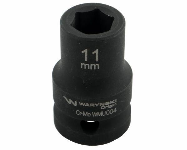 Nasadka udarowa sześciokątna 1/2" 11mm crmo din 3129 waryński - zdjęcie 4