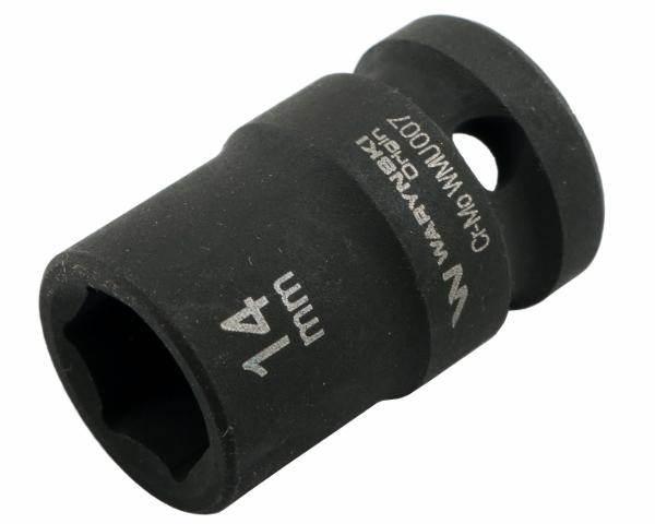 Nasadka udarowa sześciokątna 1/2" 14mm crmo din 3129 waryński - zdjęcie 2