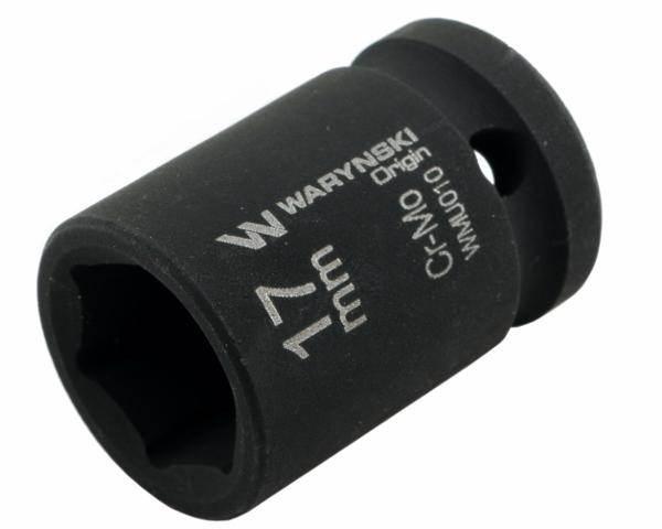 Nasadka udarowa sześciokątna 1/2" 17mm crmo din 3129 waryński