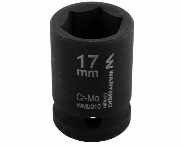 Nasadka udarowa sześciokątna 1/2" 17mm crmo din 3129 waryński - zdjęcie 4