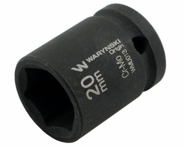 Nasadka udarowa sześciokątna 1/2" 20mm crmo din 3129 waryński - zdjęcie 2