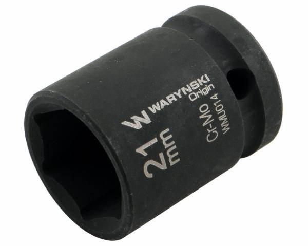 Nasadka udarowa sześciokątna 1/2" 21mm crmo din 3129 waryński - zdjęcie 2