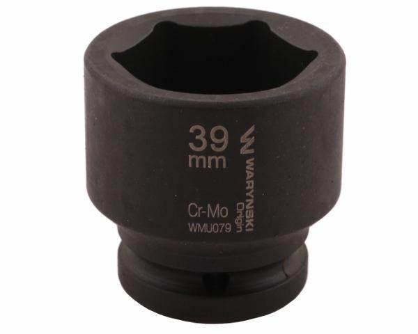Nasadka udarowa sześciokątna 3/4" 39mm crmo din 3129 waryński - zdjęcie 3
