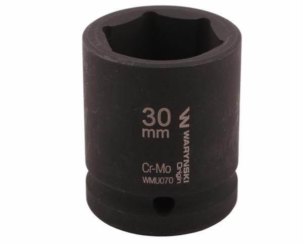 Nasadka udarowa sześciokątna 3/4" 30mm crmo din 3129 waryński - zdjęcie 3