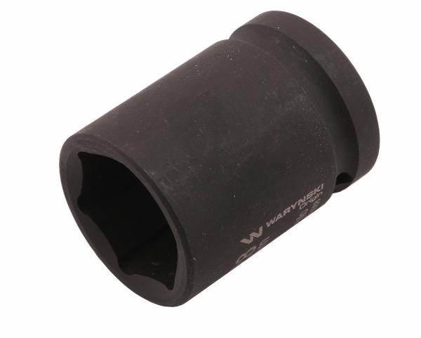 Nasadka udarowa sześciokątna 3/4" 28mm crmo din 3129 waryński