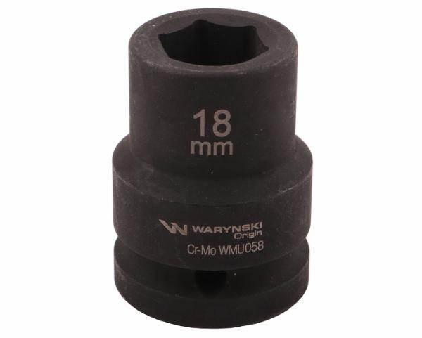 Nasadka udarowa sześciokątna 3/4" 18mm crmo din 3129 waryński - zdjęcie 3