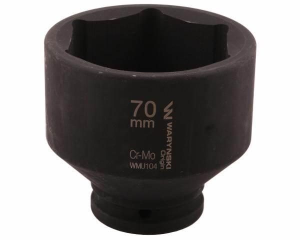 Nasadka udarowa sześciokątna 3/4" 70mm crmo din 3129 waryński - zdjęcie 3