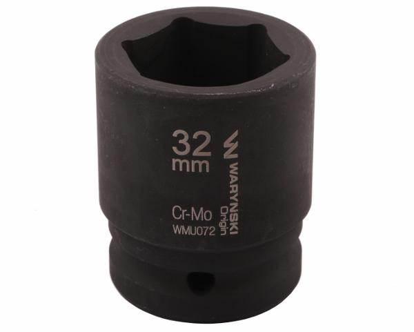 Nasadka udarowa sześciokątna 3/4" 32mm crmo din 3129 waryński - zdjęcie 3