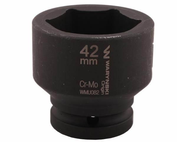 Nasadka udarowa sześciokątna 3/4" 42mm crmo din 3129 waryński - zdjęcie 3