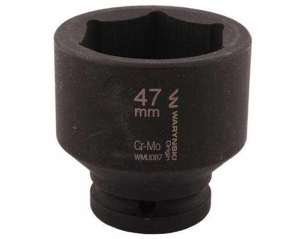 Nasadka udarowa sześciokątna 3/4" 47mm crmo din 3129 waryński - zdjęcie 3