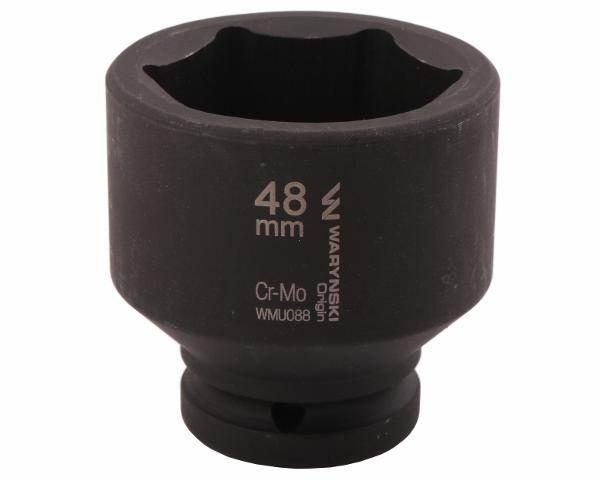 Nasadka udarowa sześciokątna 3/4" 48mm crmo din 3129 waryński - zdjęcie 3