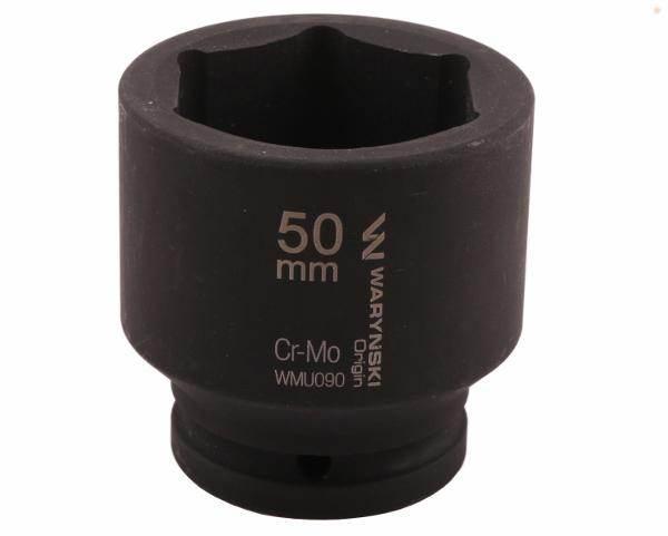 Nasadka udarowa sześciokątna 3/4" 50mm crmo din 3129 waryński - zdjęcie 3