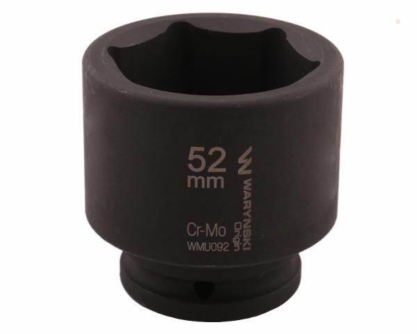 Nasadka udarowa sześciokątna 3/4" 52mm crmo din 3129 waryński - zdjęcie 3