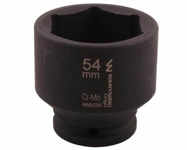 Nasadka udarowa sześciokątna 3/4" 54mm crmo din 3129 waryński - zdjęcie 3