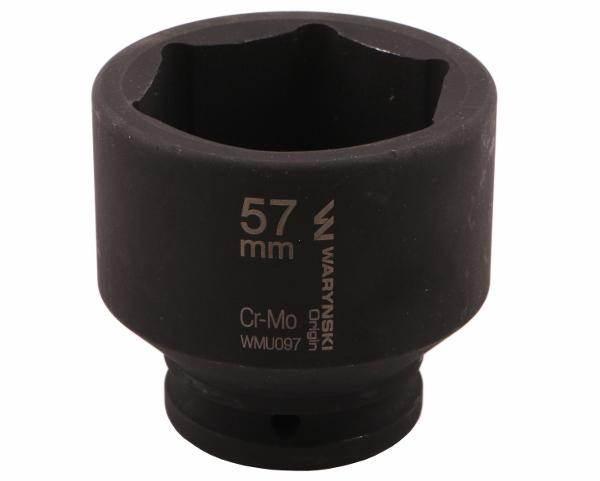 Nasadka udarowa sześciokątna 3/4" 57mm crmo din 3129 waryński - zdjęcie 3
