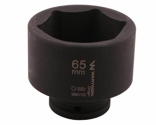 Nasadka udarowa sześciokątna 3/4" 65mm crmo din 3129 waryński - zdjęcie 3