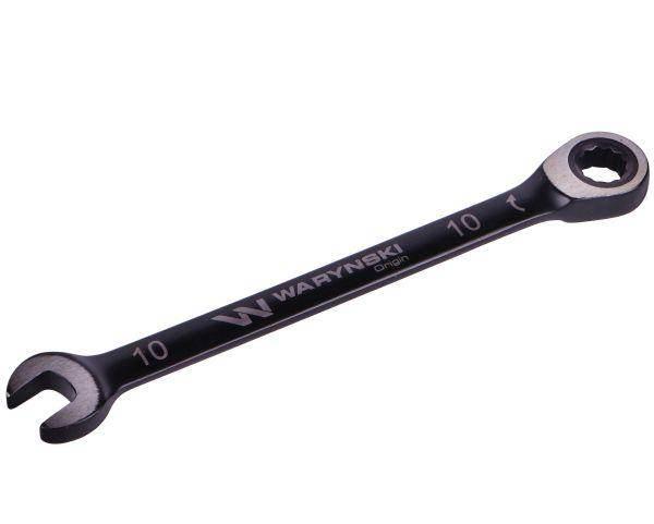 Klucz płasko-oczkowy 10mm z grzechotką 72 zęby standard asme b107-2010 wary
