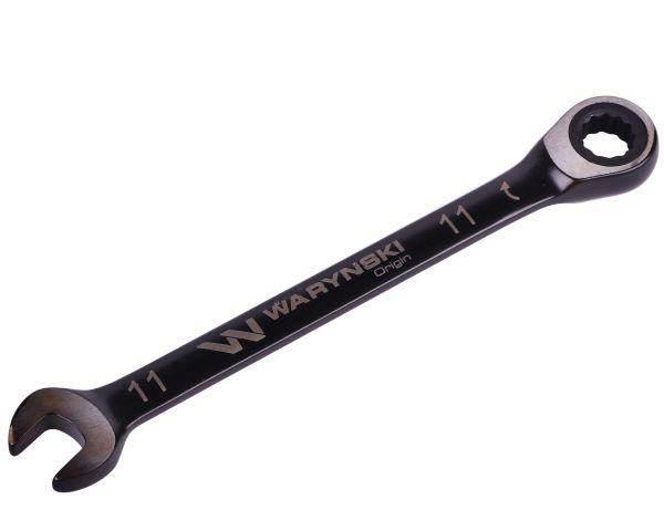 Klucz płasko-oczkowy 11mm z grzechotką 72 zęby standard asme b107-2010 wary
