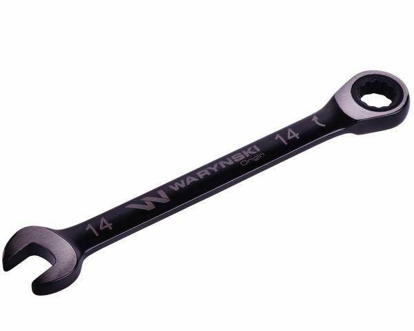 Klucz płasko-oczkowy 14mm z grzechotką 72 zęby standard asme b107-2010 wary
