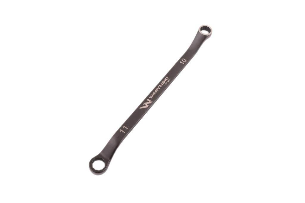 Klucz oczkowy odsadzony 10x11mm crv standard asme b107.9 waryński