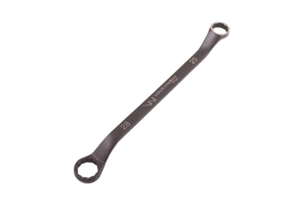 Klucz oczkowy odsadzony 25x28mm crv standard asme b107.9 waryński
