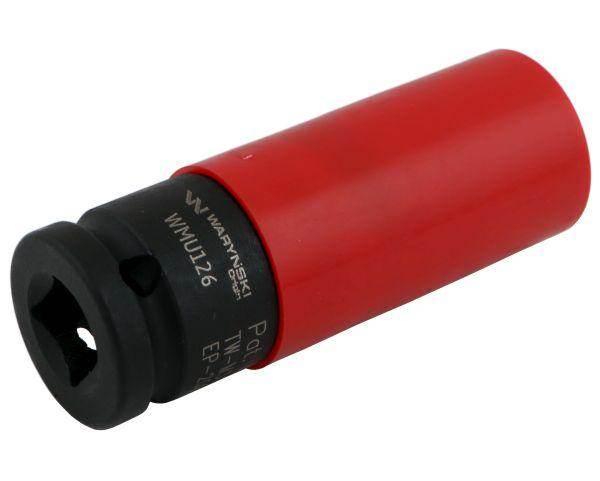Nasadka udarowa 1/2 z magnesem do felg aluminiowych 21mm waryński
