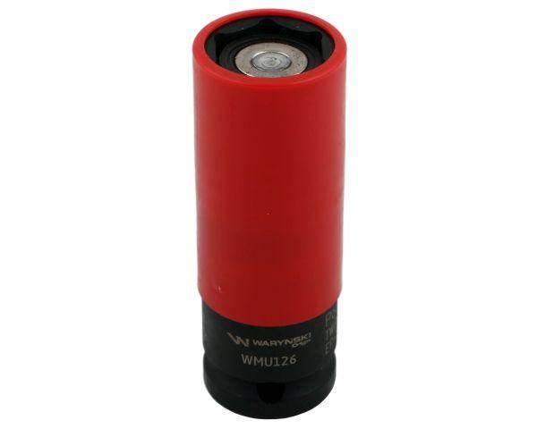Nasadka udarowa 1/2 z magnesem do felg aluminiowych 21mm waryński - zdjęcie 2