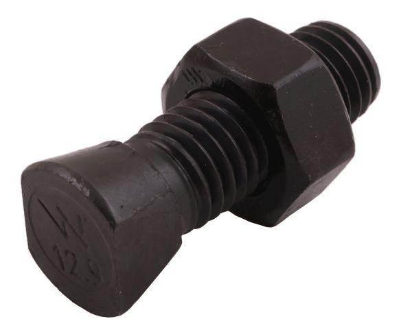 Śruba kpl płużna oval z dwóch stron ścięta m12x40mm kl.12.9 vogel & noot wa