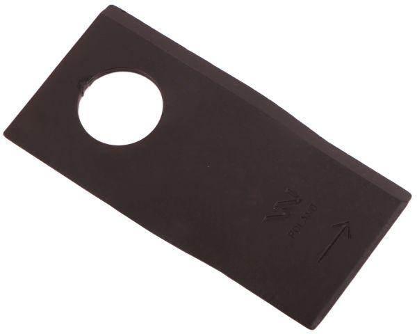 Nóż nożyk kosiarka lewy 100x48x3mm otwór 23 t683l mortl waryński 25szt