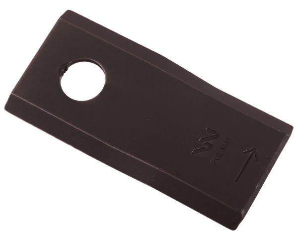 Nóż nożyk kosiarka lewy 95x46x3,5mm otwór 16.25 56151210 kuhn waryński 25sz