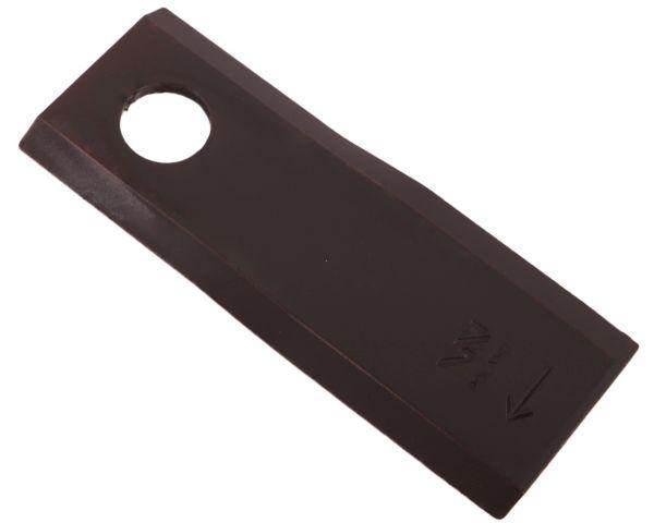 Nóż nożyk kosiarka prawy 122x46x4mm otwór 18.25 56451300 kuhn waryński 25sz