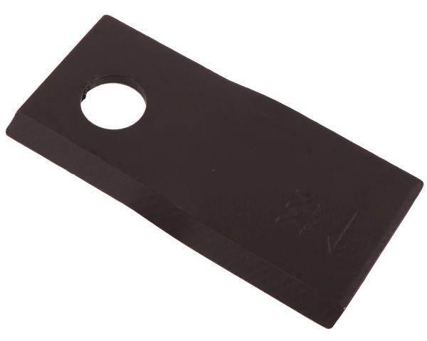Nóż nożyk kosiarka prawy 107x48x4mm otwór 18.5 90261560 99361560 vicon wary