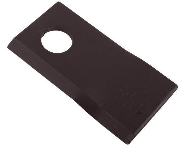 Nóż nożyk kosiarka prawy 97x48x4mm otwór 19 13800024 jf-stoll waryński 25sz