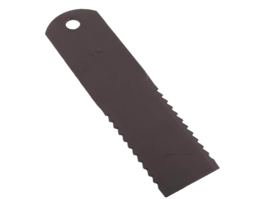 Nóż stały rozdrabniacz słomy sieczkarnia 195x50x3mm otwór 12 746813 claas w