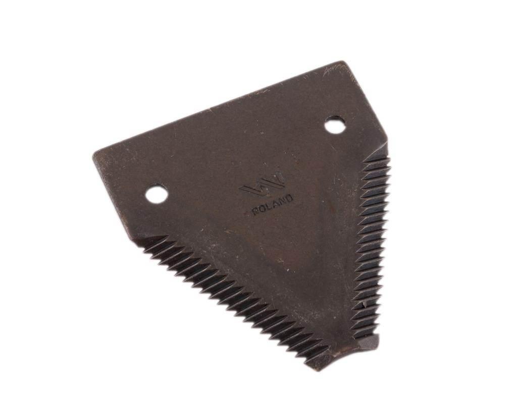 Nóż żniwny 82x76x2.8mm otwór 5.5 grube zęby 365110g new holland waryński 25