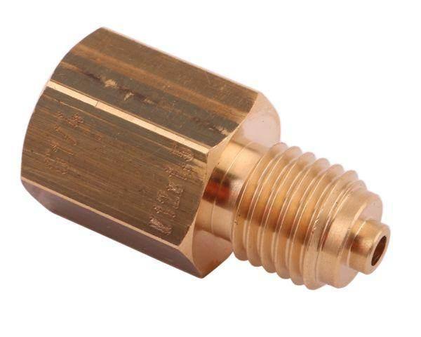 Złączka manometryczna gwint zewnętrzny m12x1.5xgwint wewnętrzny g1/4" mosią