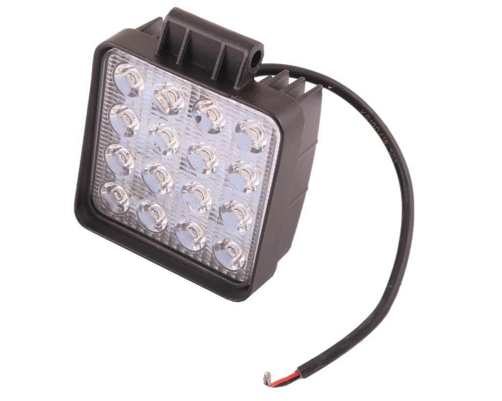 Lampa robocza kwadratowa 48w 16 led glanz - zdjęcie 3