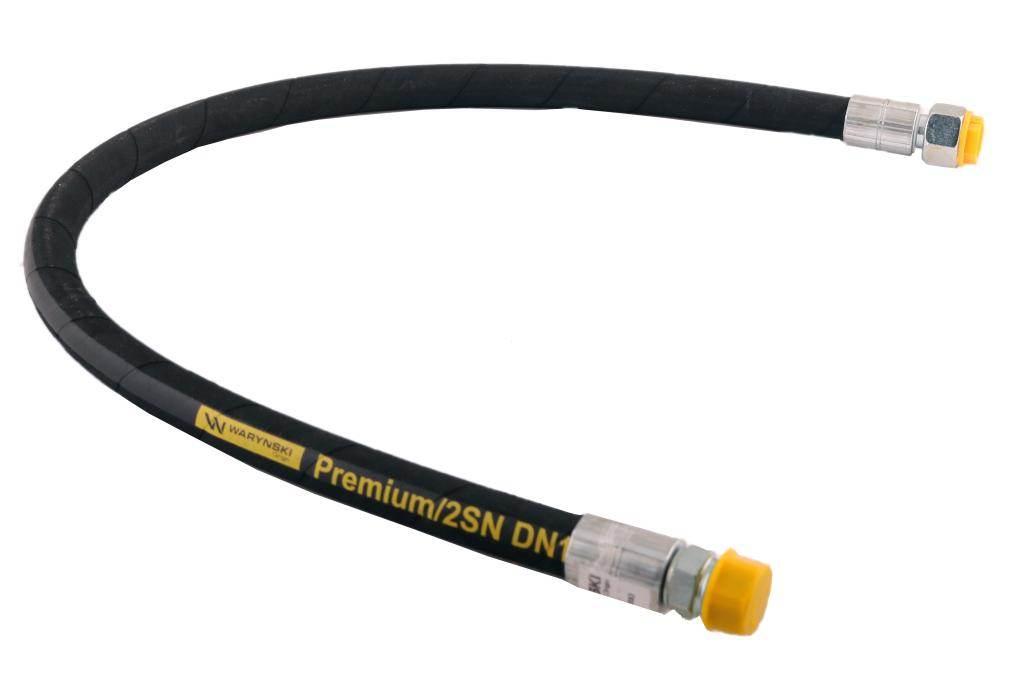 Przewód hydrauliczny 275 bar gwint m22x1.5 proste l-900mm dn12-2sn ab-13-90