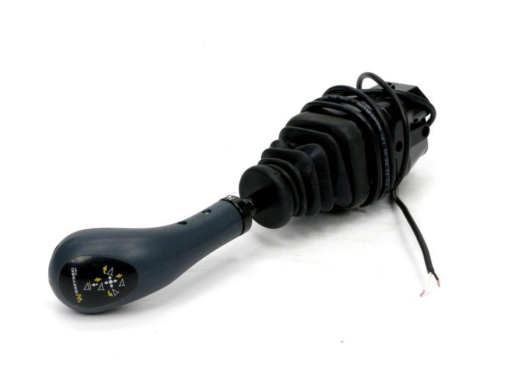 Joystick pod linki zakończone widełkami z 1 przełącznikiem z przyciskiem na widełki ip-6029 joystikw waryński